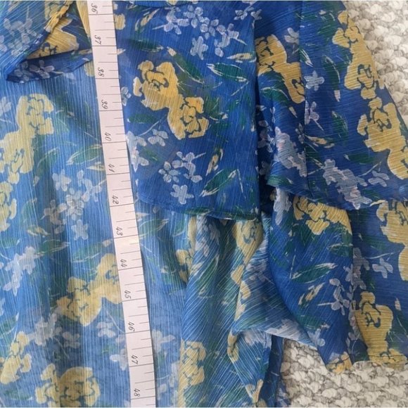 Forest Lily Ruffled  Dress Floral 6 Wedding, Baby shower - Picture 5 of 6